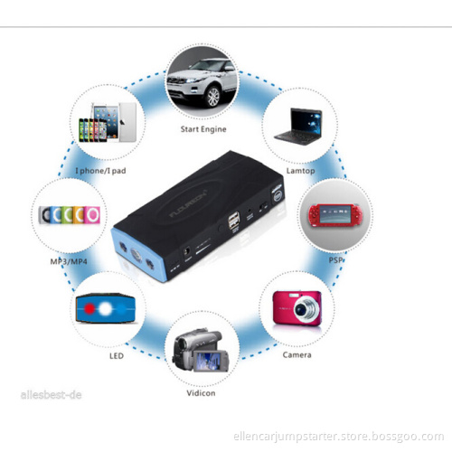 Lithium-ion Multi Function Jump Starter Small with air compressor